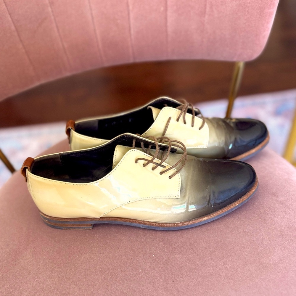 AGL Patent Leather Oxfords